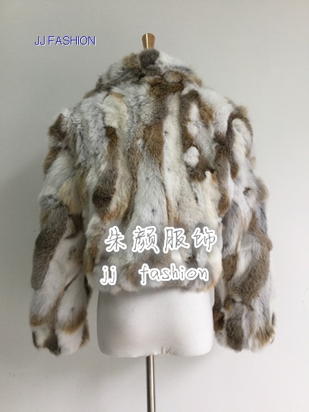 LADY'S  JACKET IN RABBIT FUR