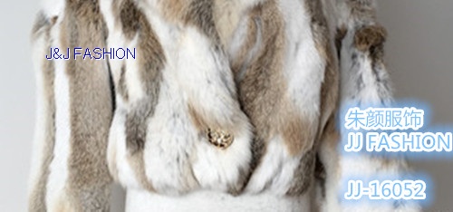 Autumn Winter Women Warm natural Rabbit jacket coat