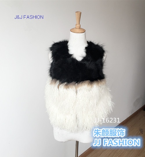 Women's fox fur short small coat